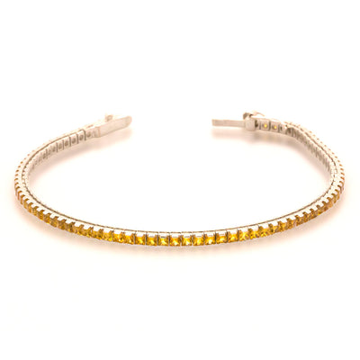 Citrine Tennis Bracelet