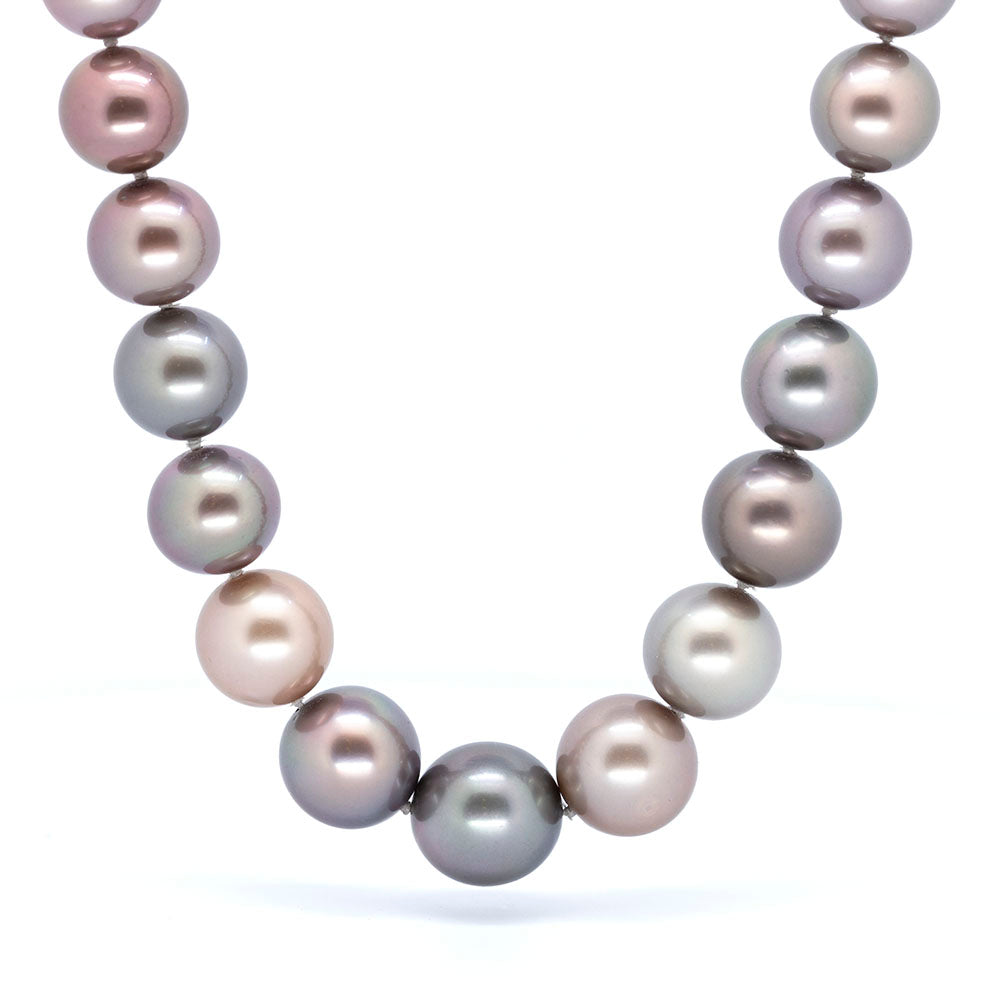 Multicolored Tahitian Pearl Necklace – Danny Eliav Jewelry